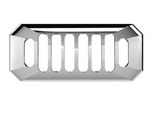 Nui Basin Accessories Carlton Chrome Overflow Cover Contemporary Brass ABS 26x50x10mm - JJ Building Materials