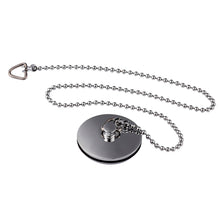 Nui Bath Wastes And Extras Bath Plug And Chain Contemporary Chrome Brass 42x42x17mm - JJ Building Materials