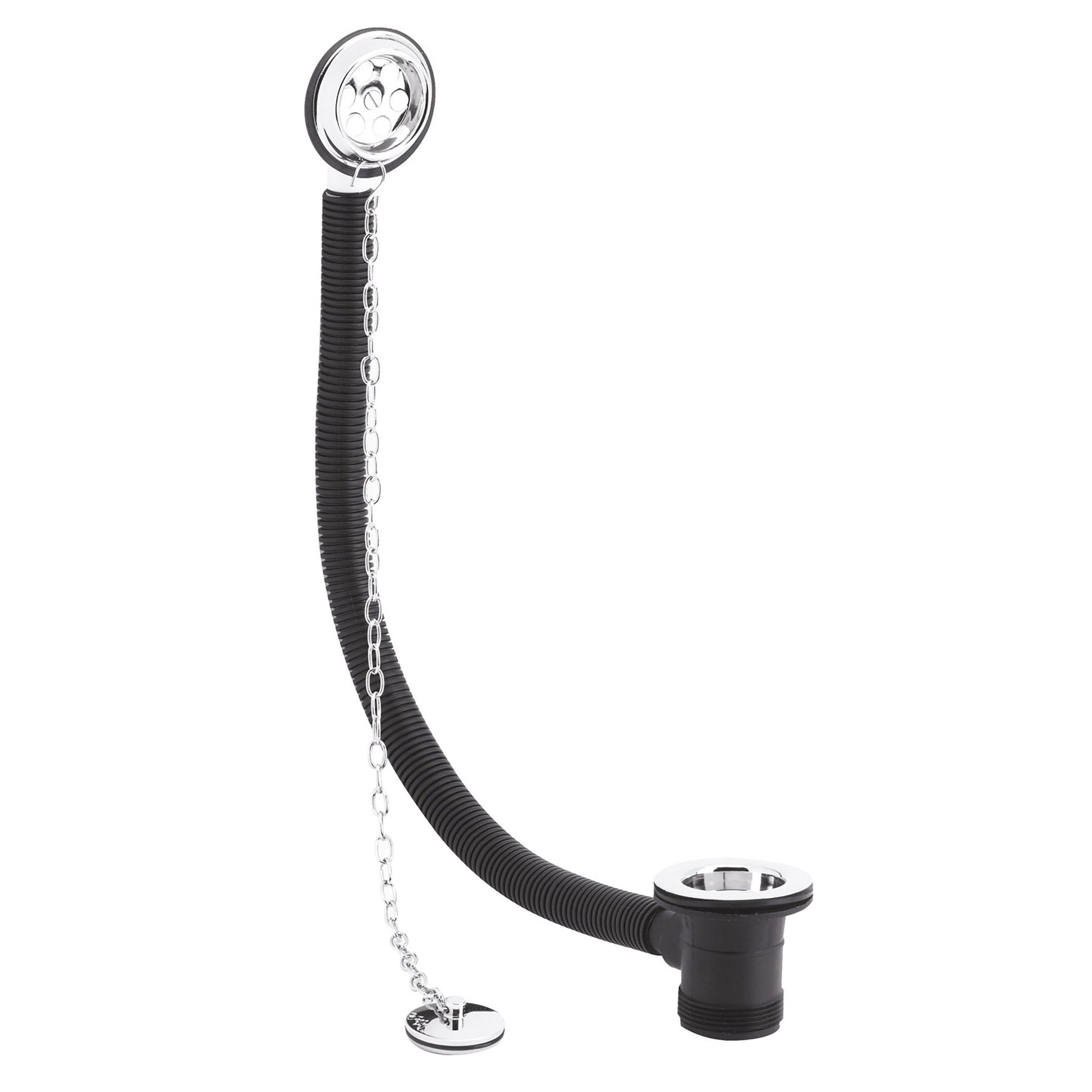 Nui Bath Wastes And Extras Bath Waste Contemporary Chrome Brass 70x70x62mm - E348 - JJ Building Materials