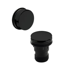 Nui Bath Wastes And Extras Click Clack Bath Waste With Easyclean Removable Grid Contemporary Black Brass 70x70x100mm - JJ Building Materials