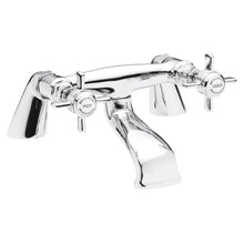 Nui Beaumont Bath Filler Traditional Chrome Brass 100x220x180mm - JJ Building Materials