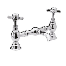 Nui Beaumont Luxury Basin Mixer Traditional Chrome Brass 140x40x240mm - JJ Building Materials