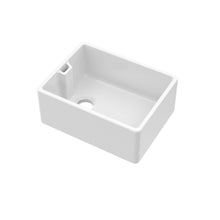 Nui Belfast Sink 595x455x254 Traditional White Fireclay 245x595x455mm - JJ Building Materials