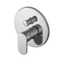 Nui Binsey Manual Shower Valve With Diverter Contemporary Chrome Brass ABS 170x170x110mm - JJ Building Materials
