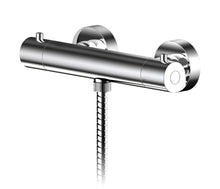 Nui Binsey Thermostatic Bar Valve Contemporary Chrome Brass ABS 55x275x72mm - JJ Building Materials
