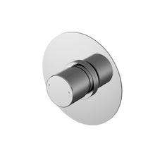 Nui Binsey Thermostatic Temperature Control Valve Contemporary Chrome Brass ABS 125x125x135mm - JJ Building Materials