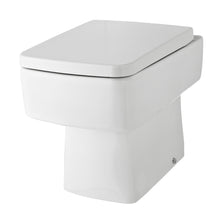 Nui Bliss Back To Wall Pan Contemporary White Vitreous China 400x350x520mm - JJ Building Materials