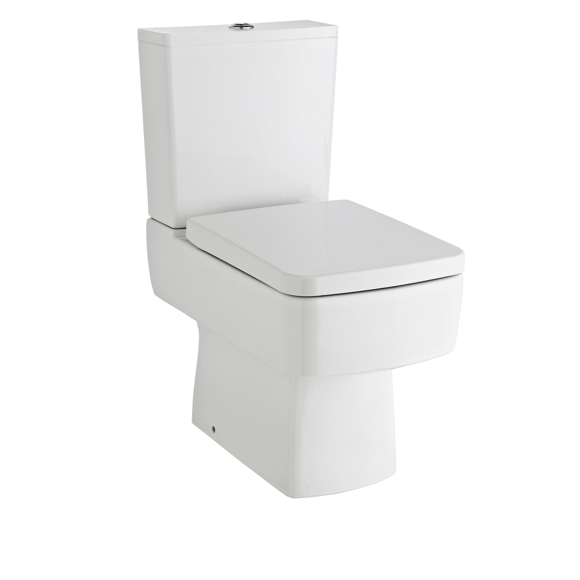 Nui Bliss Semi Flush To Wall Wc Contemporary White Vitreous China 785x374x610mm - JJ Building Materials