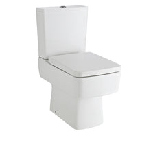 Nui Bliss Semi Flush To Wall Wc Contemporary White Vitreous China 785x374x610mm - JJ Building Materials