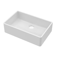 Nui Butler Sink With Central Waste 795x500x220 Traditional White Fireclay 220x795x500mm - JJ Building Materials