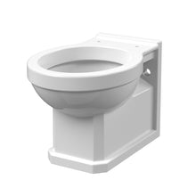 Nui Carlton Wall Hung Pan Contemporary Matt White Vitreous China 360x352x518mm - JJ Building Materials
