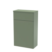 Nui Classique 500mm Wc Unit Traditional Satin Green MFC Painted Matt 818x500x253mm - JJ Building Materials