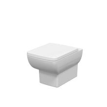 Nui Cleo Wall Hung Pan Contemporary White Vitreous China 325x358x520mm - JJ Building Materials