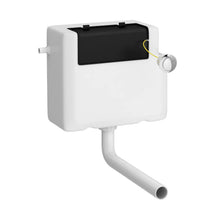 Nui Concealed Cisterns And Frames Universal Access Dual Flush Concealed Cistern Contemporary White Polyethylene 296x340x142mm - JJ Building Materials