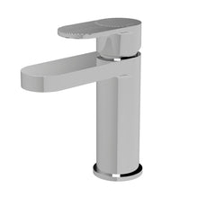 Nui Cyprus Fluted Mono Basin Mixer With Push Button Waste Contemporary Chrome Brass 160x52x150mm - JJ Building Materials