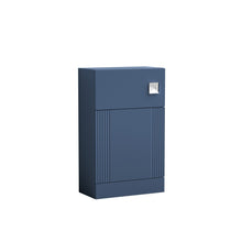 Nui Deco 500mm Wc Unit Contemporary Satin Blue MFC Painted Gloss 810x500x253mm - JJ Building Materials