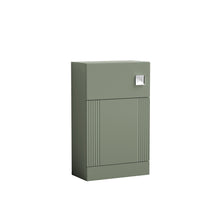 Nui Deco 500mm Wc Unit Contemporary Satin Green MFC Painted Gloss 810x500x253mm - JJ Building Materials