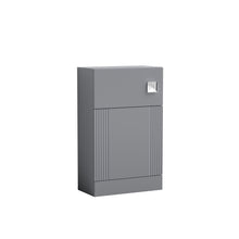 Nui Deco 500mm Wc Unit Contemporary Satin Grey MFC Painted Gloss 810x500x253mm - JJ Building Materials