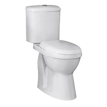 Nui Doc M Pack Comfort Height Pan & Cistern Contemporary White Vitreous China 860x380x650mm - JJ Building Materials