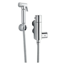 Nui Douche Spray Kit & Thermostatic Valve Contemporary Chrome Brass ABS 25x25x130mm - JJ Building Materials
