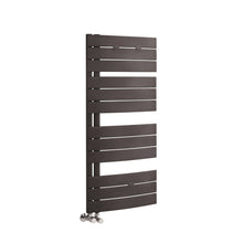 Nui Elgin Heated Towel Rail Contemporary Anthracite Steel 1080x550x85mm - JJ Building Materials