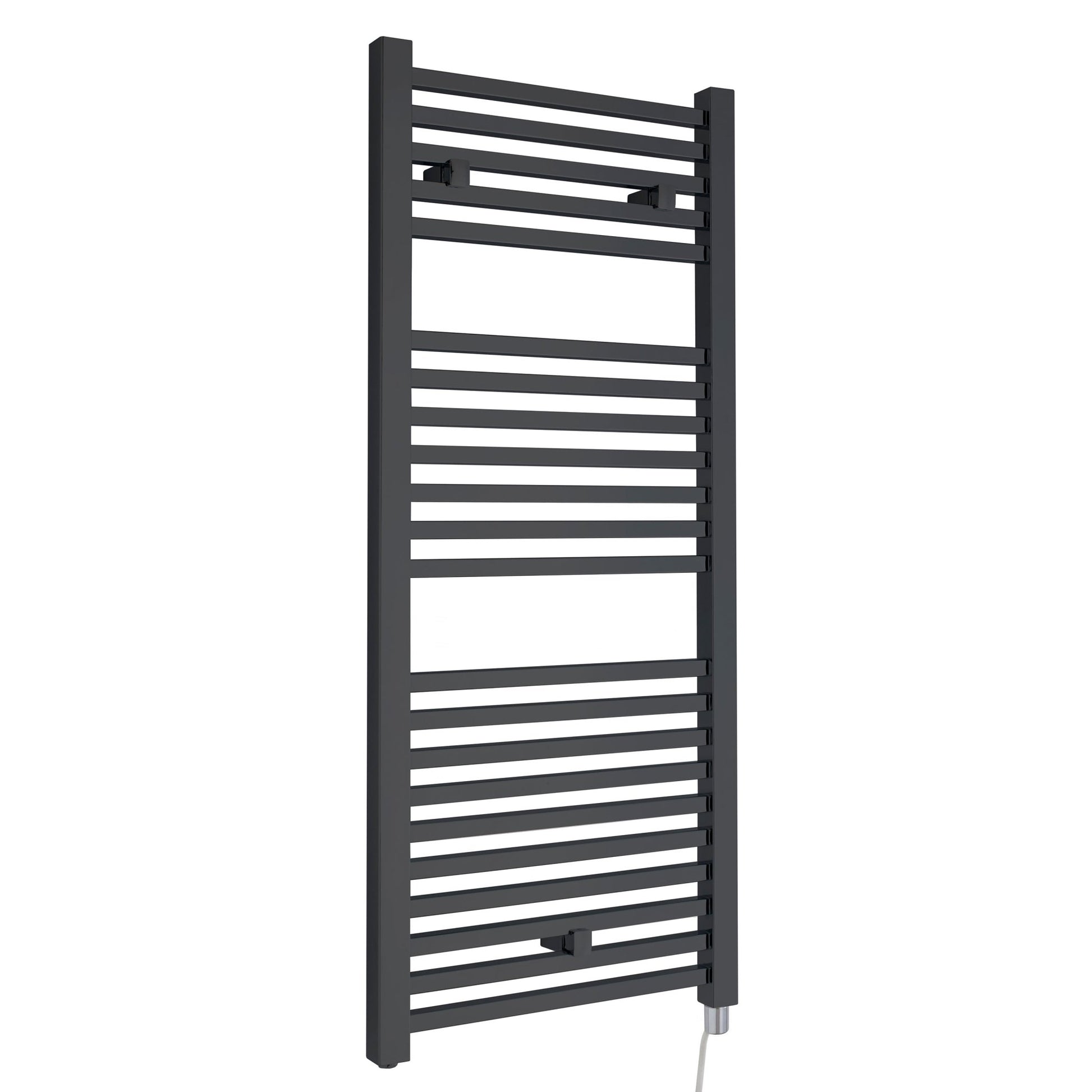 Nui Eton Electric Radiator Contemporary Anthracite Steel 1100x500x30mm - JJ Building Materials