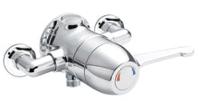 Nui Exposed Sequential Thermostatic Valve Contemporary Chrome Brass 110x200x138mm - JJ Building Materials