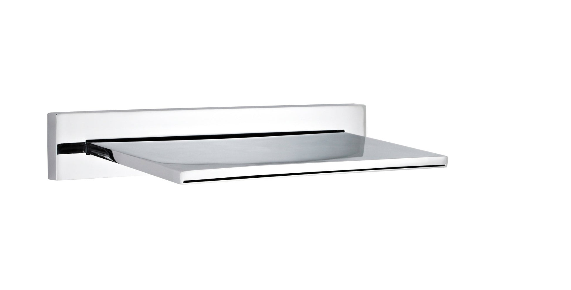 Nui Fixed Heads Bath Filler Contemporary Chrome Brass 30x290x146mm - JJ Building Materials
