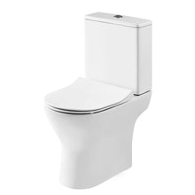 Nui Freya Pan, Cistern & Seat Contemporary White Vitreous China 800x375x610mm - JJ Building Materials
