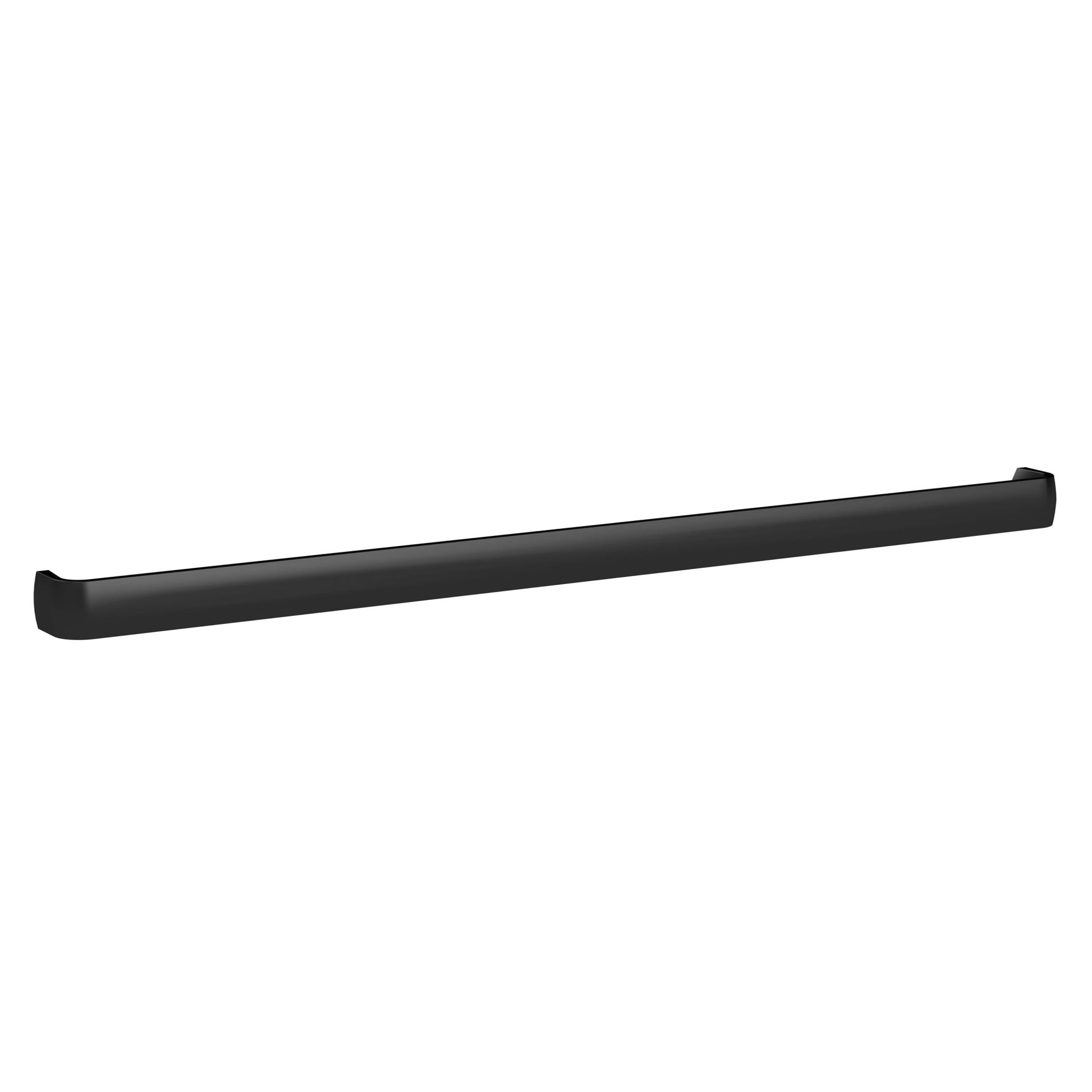 Nui Handles 328mm D Handle Matt Black Contemporary Stainless Steel 20x356x16mm - JJ Building Materials
