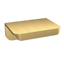 Nui Handles 50mm Wrap Over Handle Contemporary Brushed Brass Brass 21x50x37mm - JJ Building Materials