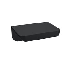 Nui Handles 50mm Wrap Over Handle Contemporary Matt Black Brass 21x50x37mm - JJ Building Materials