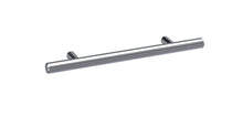 Nui Handles Bar Handle 96mm Contemporary Chrome Stainless Steel 25x156x10mm - JJ Building Materials