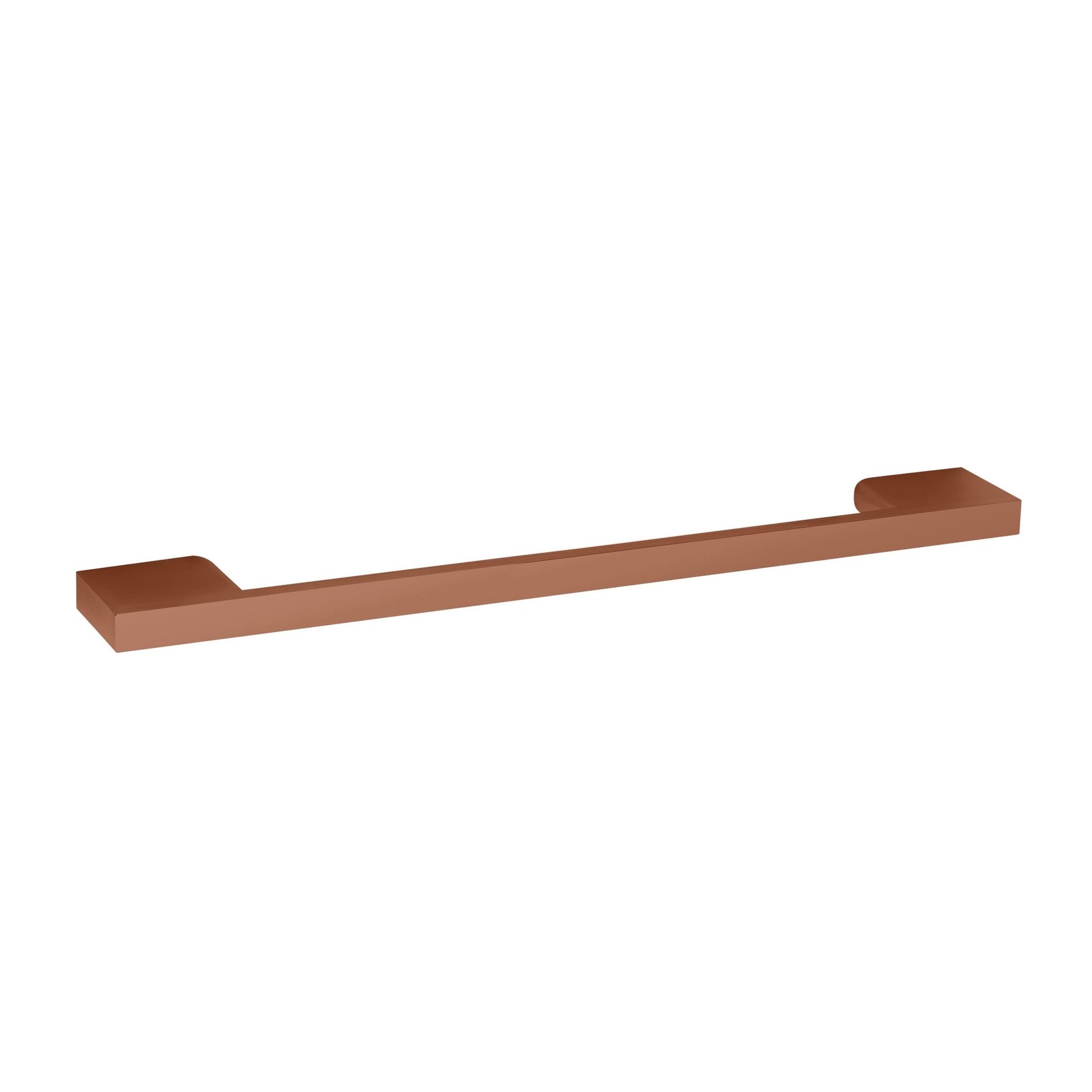 Nui Handles Copper D Handle Contemporary Brass 28x223x8mm - JJ Building Materials