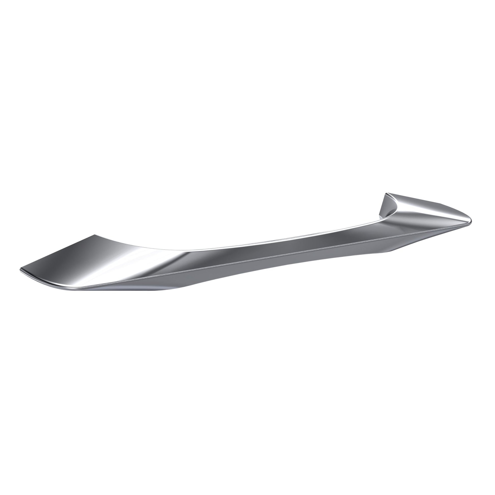 Nui Handles D Shaped Handle 160mm Contemporary Chrome Zamac 20x183x32mm - JJ Building Materials