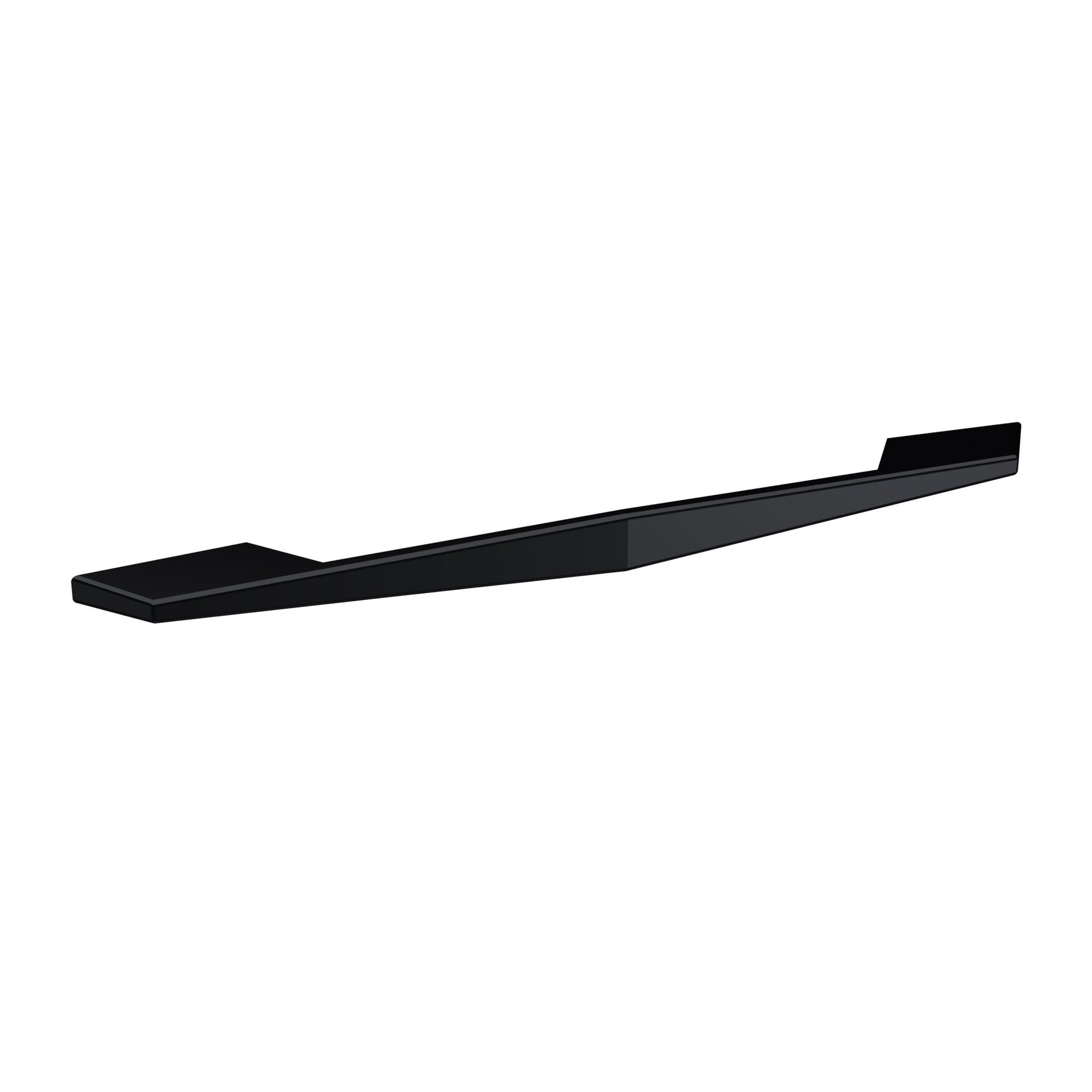 Nui Handles D Shaped Handle 224mm Contemporary Black Zamac 14x256x26mm - JJ Building Materials