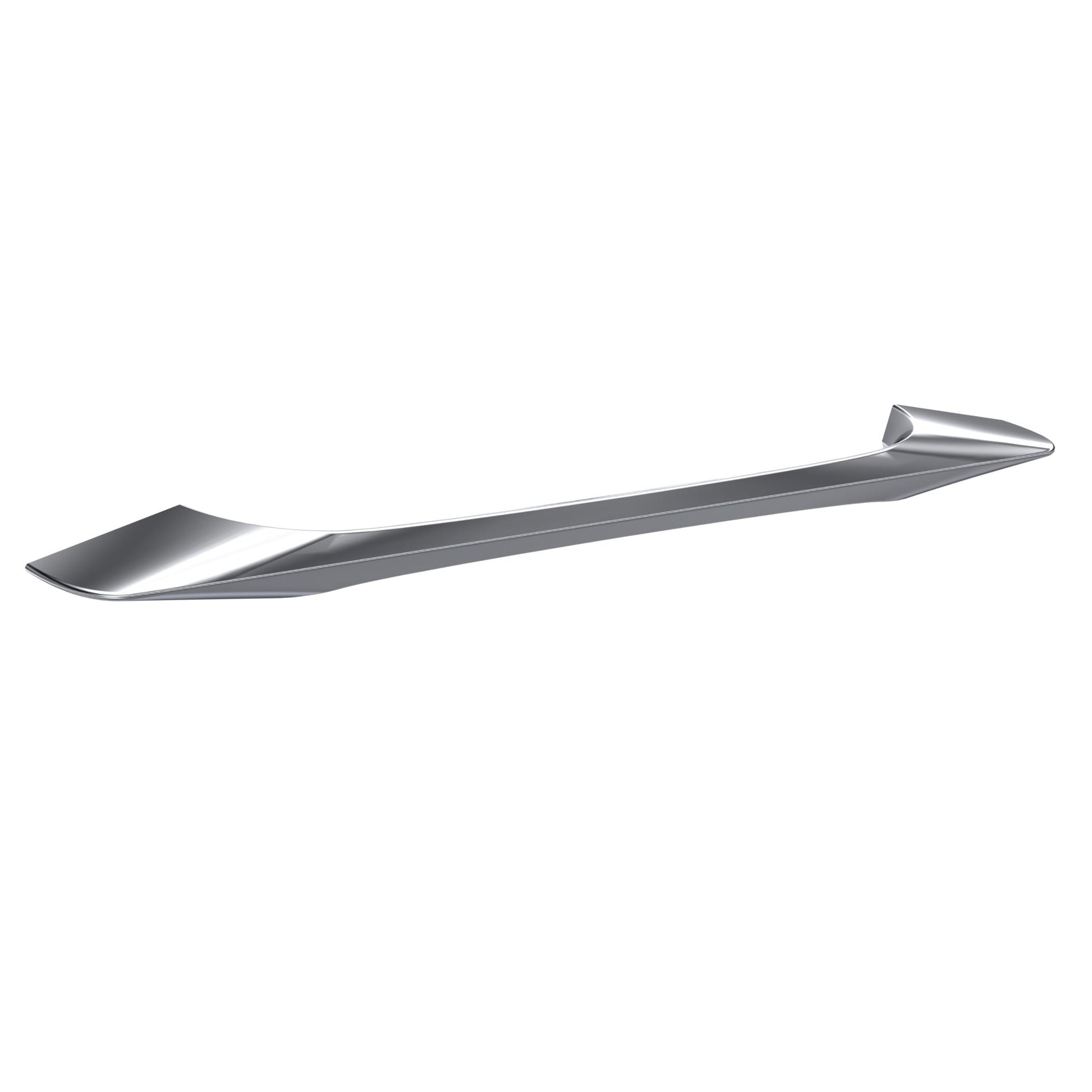 Nui Handles D Shaped Handle 224mm Contemporary Chrome Zamac 20x253x32mm - JJ Building Materials