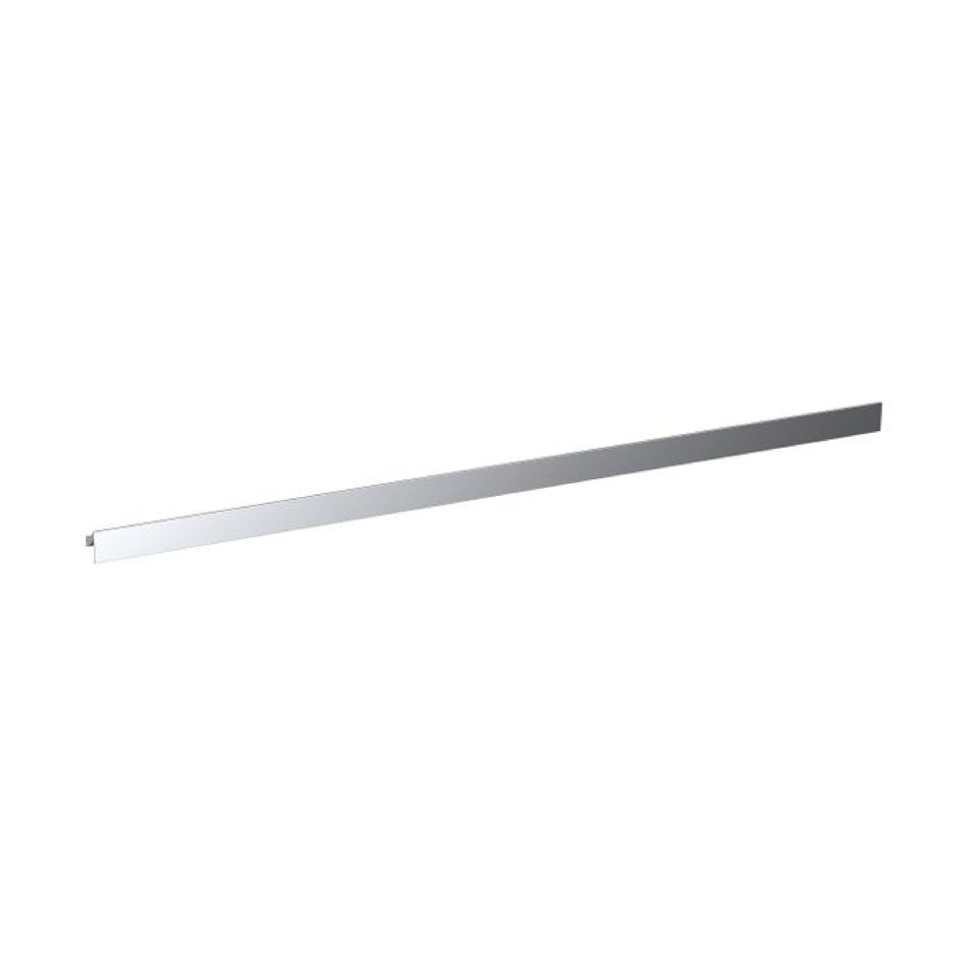 Nui Handles Handle 480mm Contemporary Chrome Aluminium 29x760x29mm - JJ Building Materials