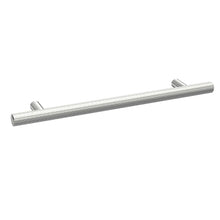 Nui Handles Knurled Bar Handle 160mm Contemporary Chrome Brass 220x12x32mm - JJ Building Materials