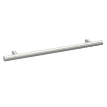 Nui Handles Knurled Bar Handle 192mm Contemporary Chrome Brass 252x12x32mm - JJ Building Materials