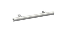 Nui Handles Knurled Bar Handle 96mm Contemporary Chrome Brass 156x12x32mm - JJ Building Materials