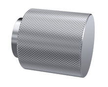 Nui Handles Knurled Round Knob Contemporary Chrome Aluminium 30x30x30mm - JJ Building Materials