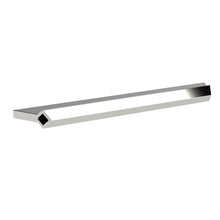Nui Handles Profile Handle 160mm Contemporary Chrome Aluminium 14x176x30mm - JJ Building Materials