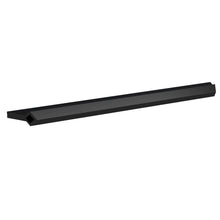 Nui Handles Profile Handle 224mm Contemporary Black Aluminium 14x240x30mm - JJ Building Materials