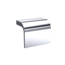 Nui Handles Square Drop Handle Contemporary Chrome Aluminium 32x40x25mm - JJ Building Materials