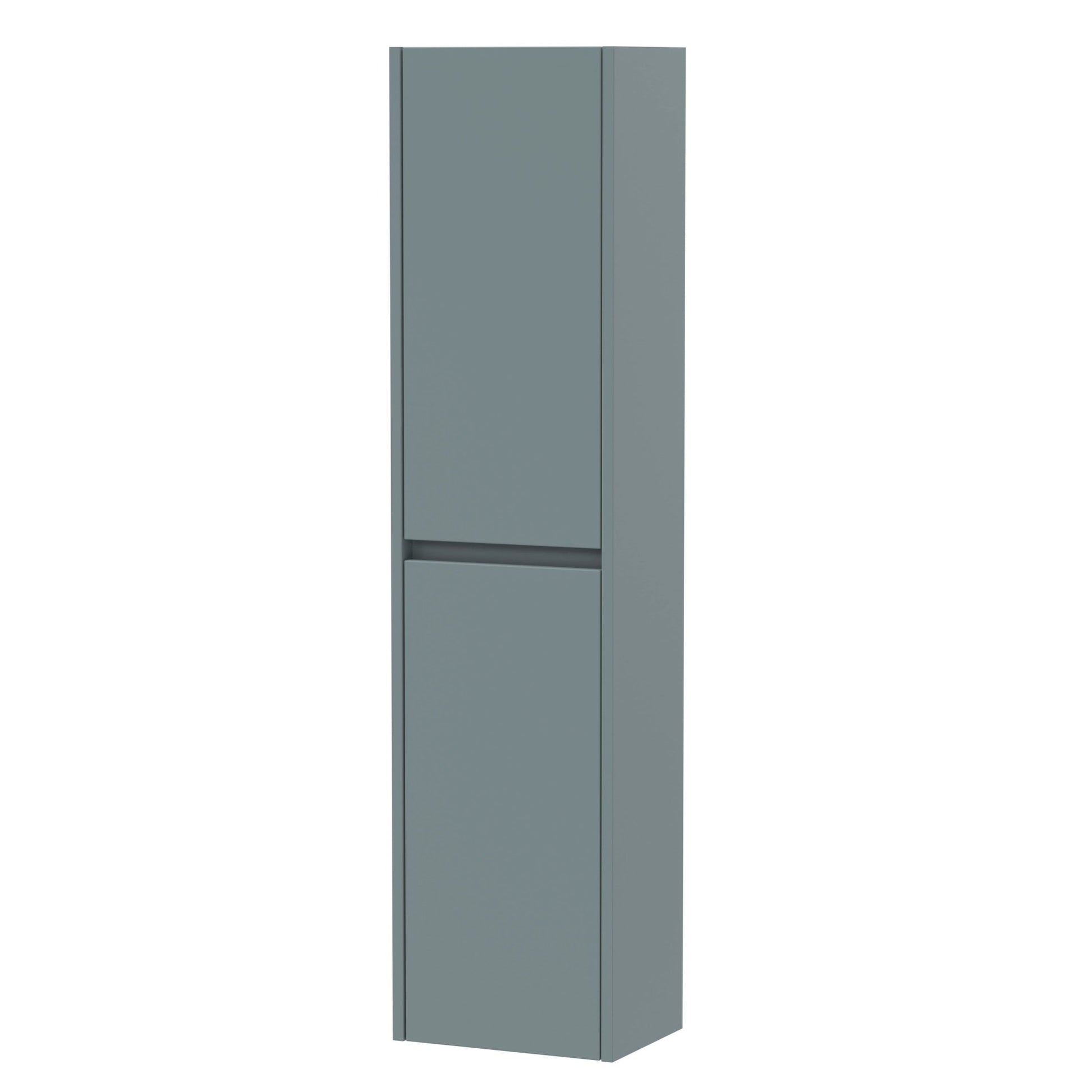 Nui Havana Tall Unit Contemporary Coastal Grey MFC Smooth Matt 1433x350x255mm - JJ Building Materials