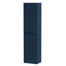 Nui Havana Tall Unit Contemporary Indigo Blue MFC Painted Matt 1433x350x255mm - JJ Building Materials