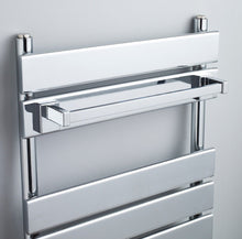 Nui Heating Extras Magnetic Towel Rail Contemporary Chrome Stainless Steel 60x450x70mm - JJ Building Materials