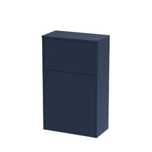 Nui Juno 500mm Wc Unit Contemporary Midnight Blue MFC Painted Matt 821x502x260mm - JJ Building Materials