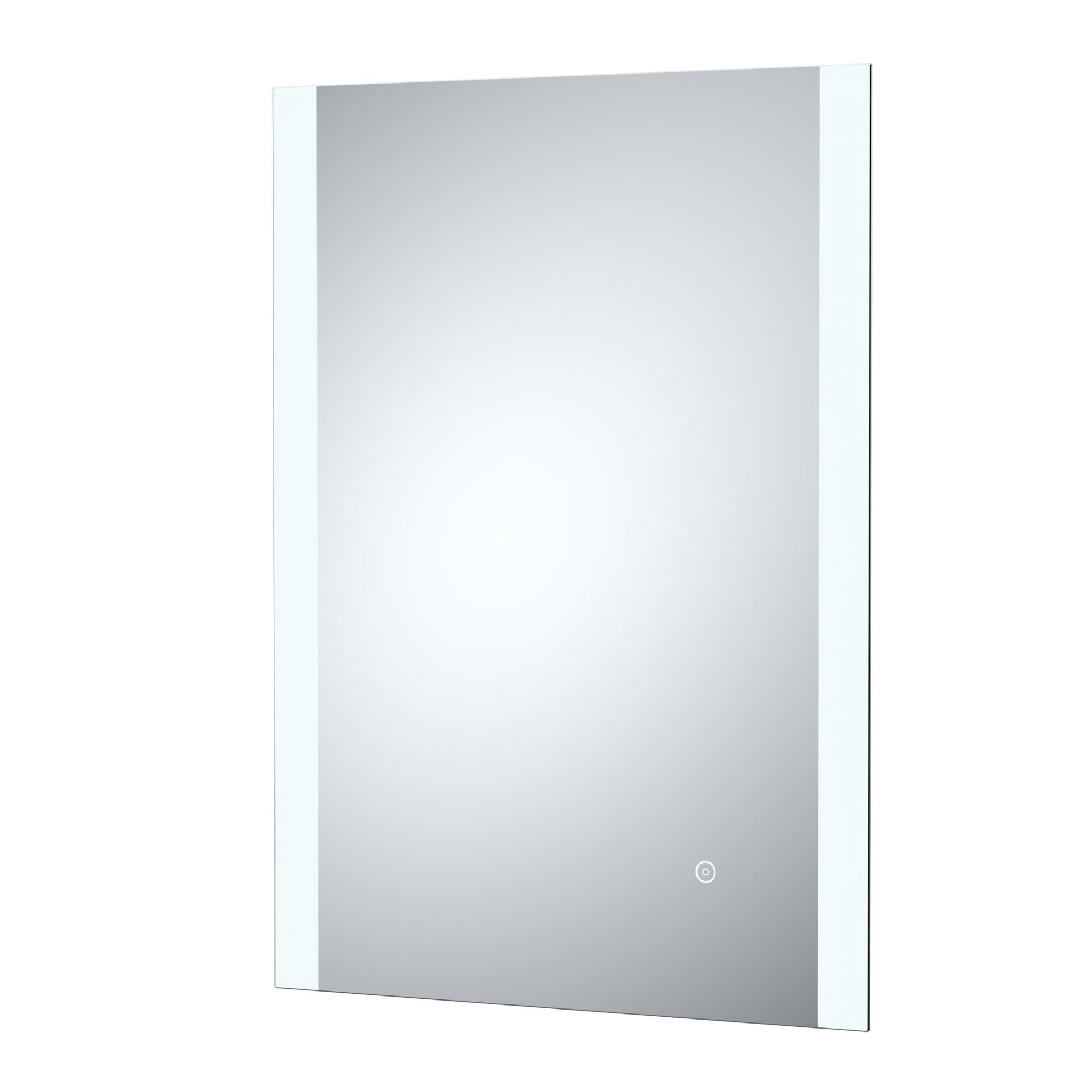 Nui Led Touch Sensor 700 X 500 Ambient Mirror Contemporary Silver Aluminium 700x500x30mm - LQ601 - JJ Building Materials